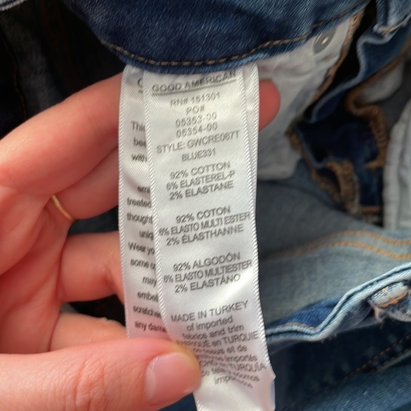 Womens Good American Good Legs Jeans - Picture 3 of 4